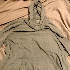 J. Crew Washed Grey Medium Hoodie